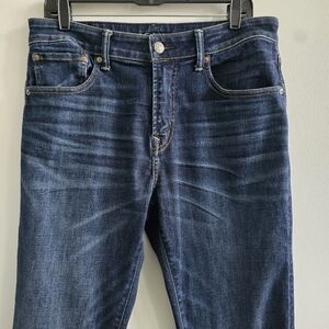 American Eagle AirFlex+ Jeans Mens 33x34 Dark Wash Straight Leg Stretch Denim